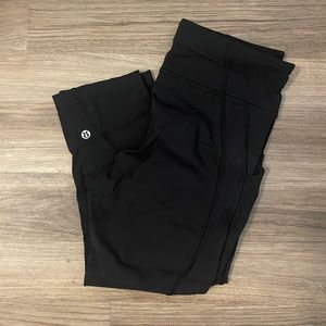 Lululemon Fast and Free Capri Legging